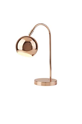 Arched table deals lamp with shade