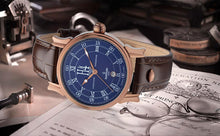 Load image into Gallery viewer, Kronsegler H4 Automatic Watch Copper-Blue
