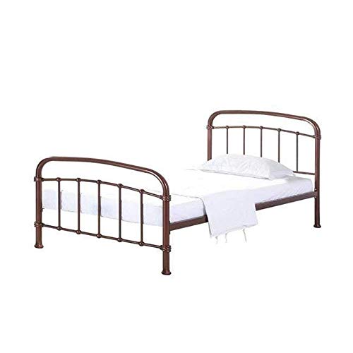 Copper Coloured Metal Bed Frame | Single, Double, Kingsize | Halston ...