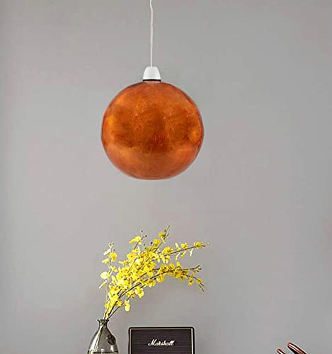 20cm Copper Capiz Shell Ball Lamp Shade Bedroom Light Shade