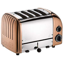 Load image into Gallery viewer, Dualit Classic 4 Slice Vario Toaster | Copper &amp; Stainless Steel | 4 Slice
