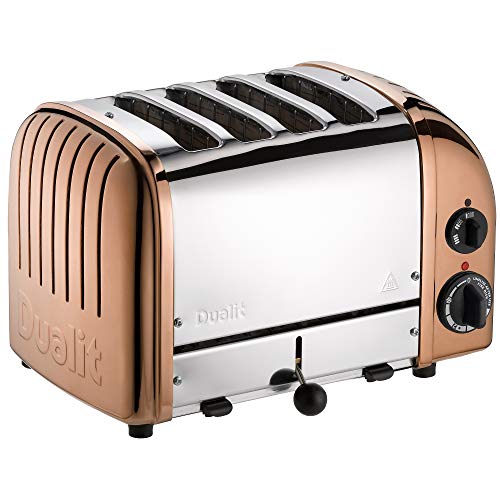 Dualit Classic 4 Slice Vario Toaster | Copper & Stainless Steel | 4 Slice
