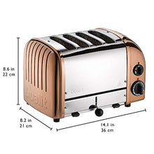 Load image into Gallery viewer, Copper &amp; Stainless Steel Dualit Toaster 
