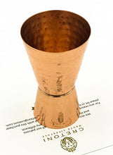 Load image into Gallery viewer, Hammered Copper Shot Glass
