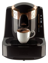 Load image into Gallery viewer, Arzum | Automatic Turkish Coffee Machine | Black &amp; Copper | 710W | 1L
