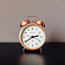 Load image into Gallery viewer, Modern Contemporary Copper Alarm Clock 
