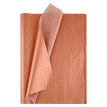 Load image into Gallery viewer, 50 Sheets Copper Rose Gold Tissue Paper | 20X14 Inch Gift Wrap
