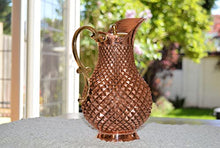 Load image into Gallery viewer, 100% Pure Copper | Water Jug | Textured 
