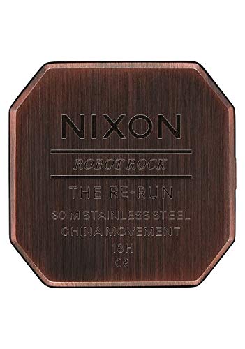 Nixon Unisex Adult Digital Watch Antique Copper Finish Copper Living