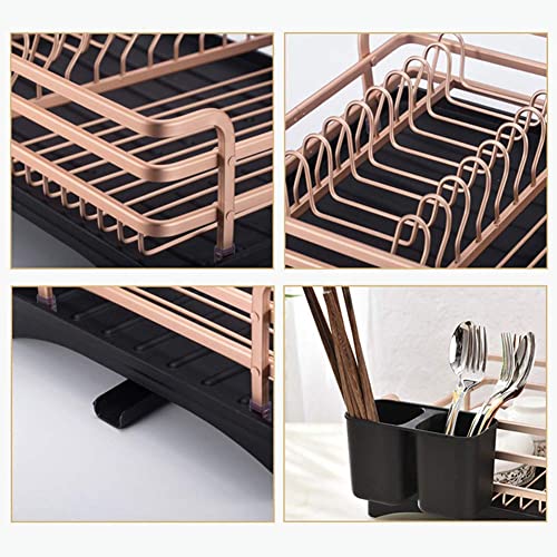 Copper Dish Rack Drying Drainer Kitchenware