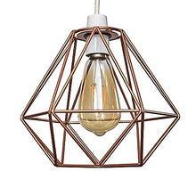 Load image into Gallery viewer, MiniSun | Diablo | Copper Wire Frame Non Electric Pendant Shade
