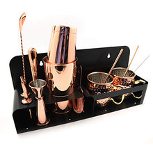 Load image into Gallery viewer, Copper Plated Cocktail Making Set | Bartender Kit 
