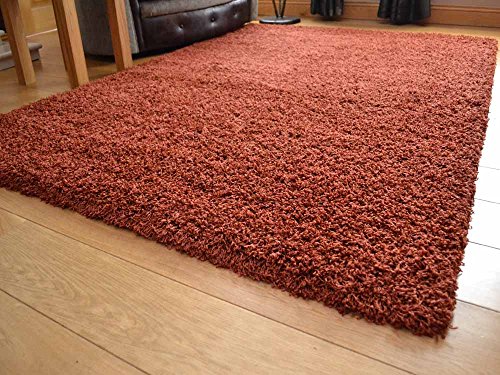 Thick Luxurious Soft Dense Pile Rug | Copper | 120cm x 170cm